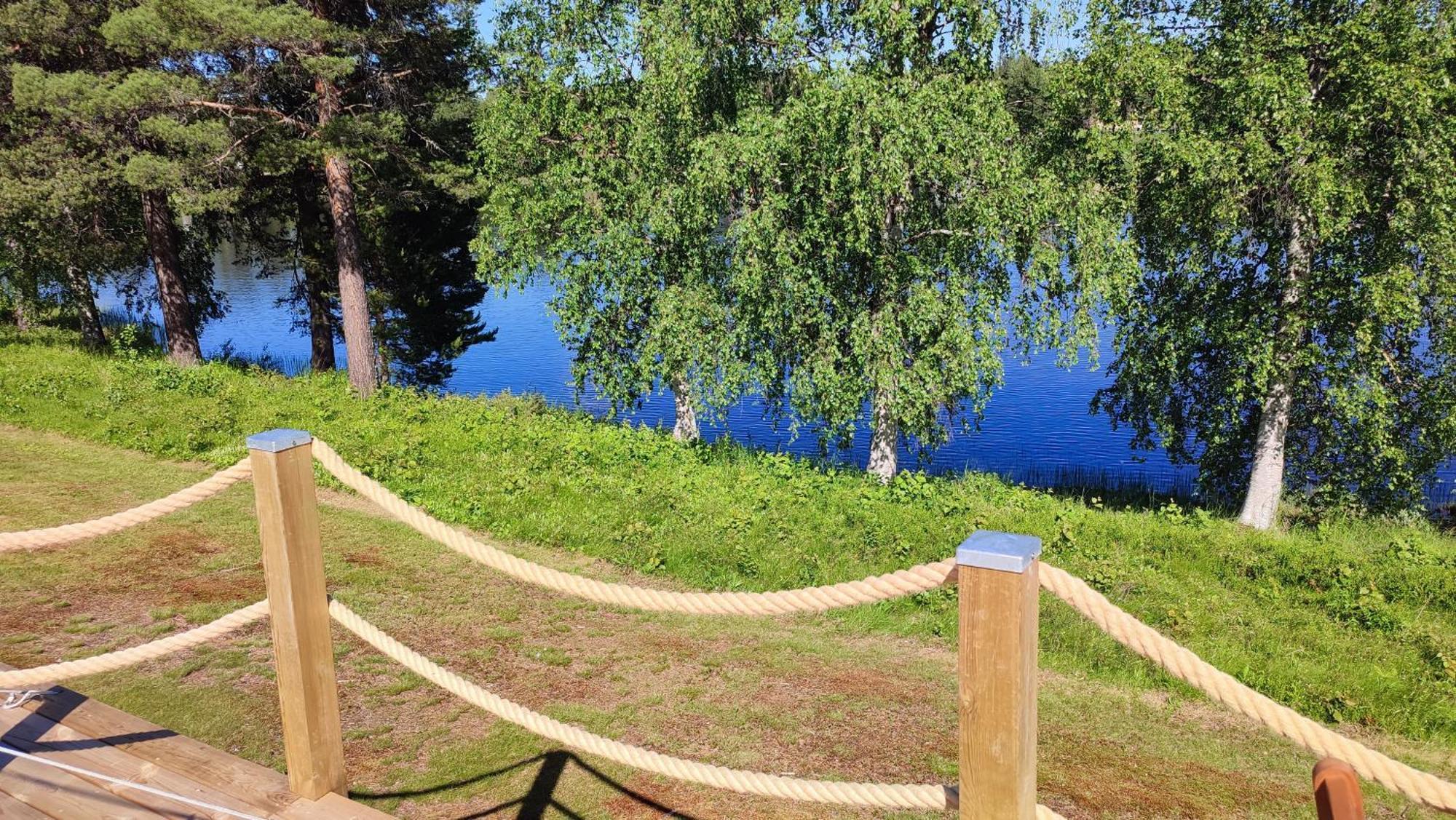 Glamping Taelt/Tent - Glampingzelt -Lodge - Sjoeutsikt Blattniksele Dış mekan fotoğraf